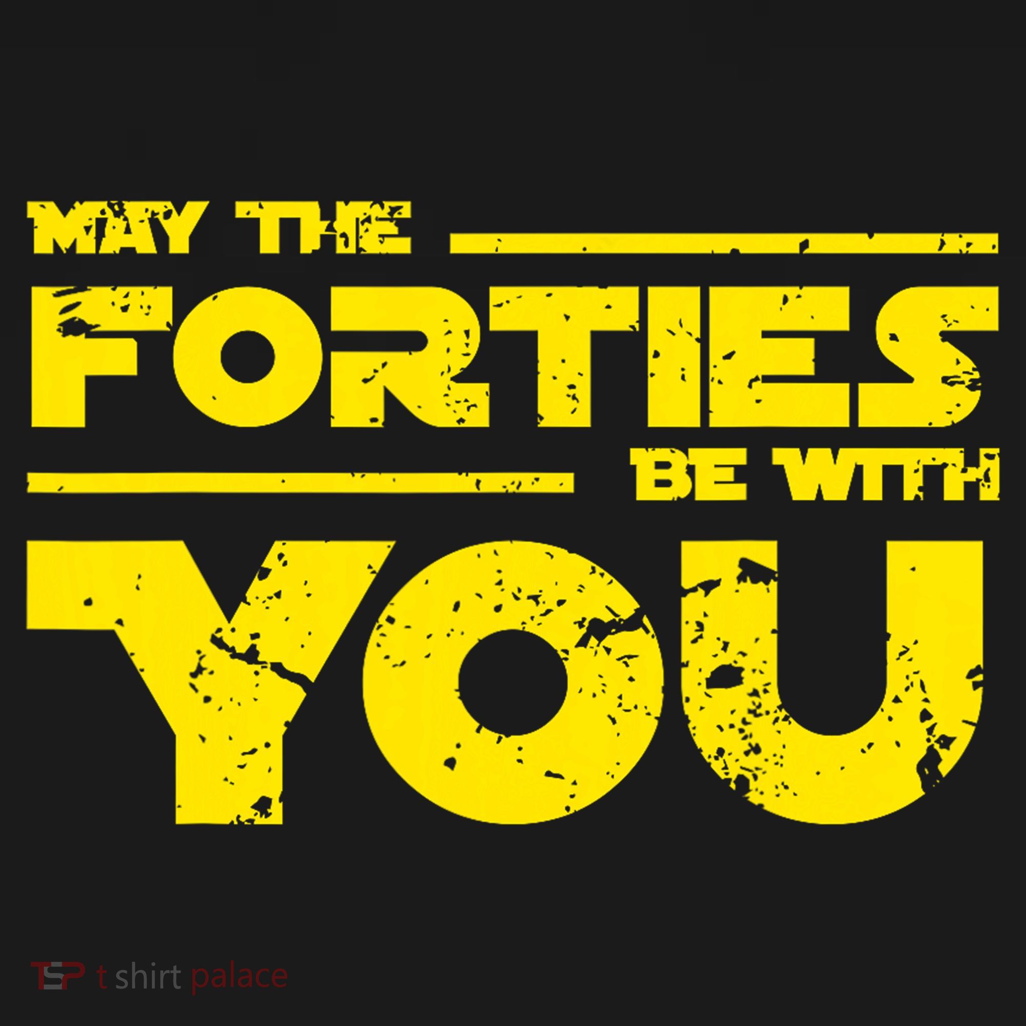 May The Forties Be With You Doggie Tank