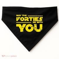 May The Forties Be With You USA-Made Doggie Bandana thumb 0
