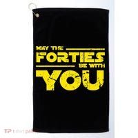 May The Forties Be With You Golf Towel thumb 0