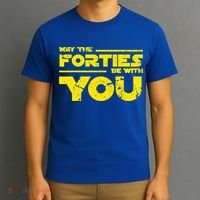 May The Forties Be With You T-Shirt thumb 3