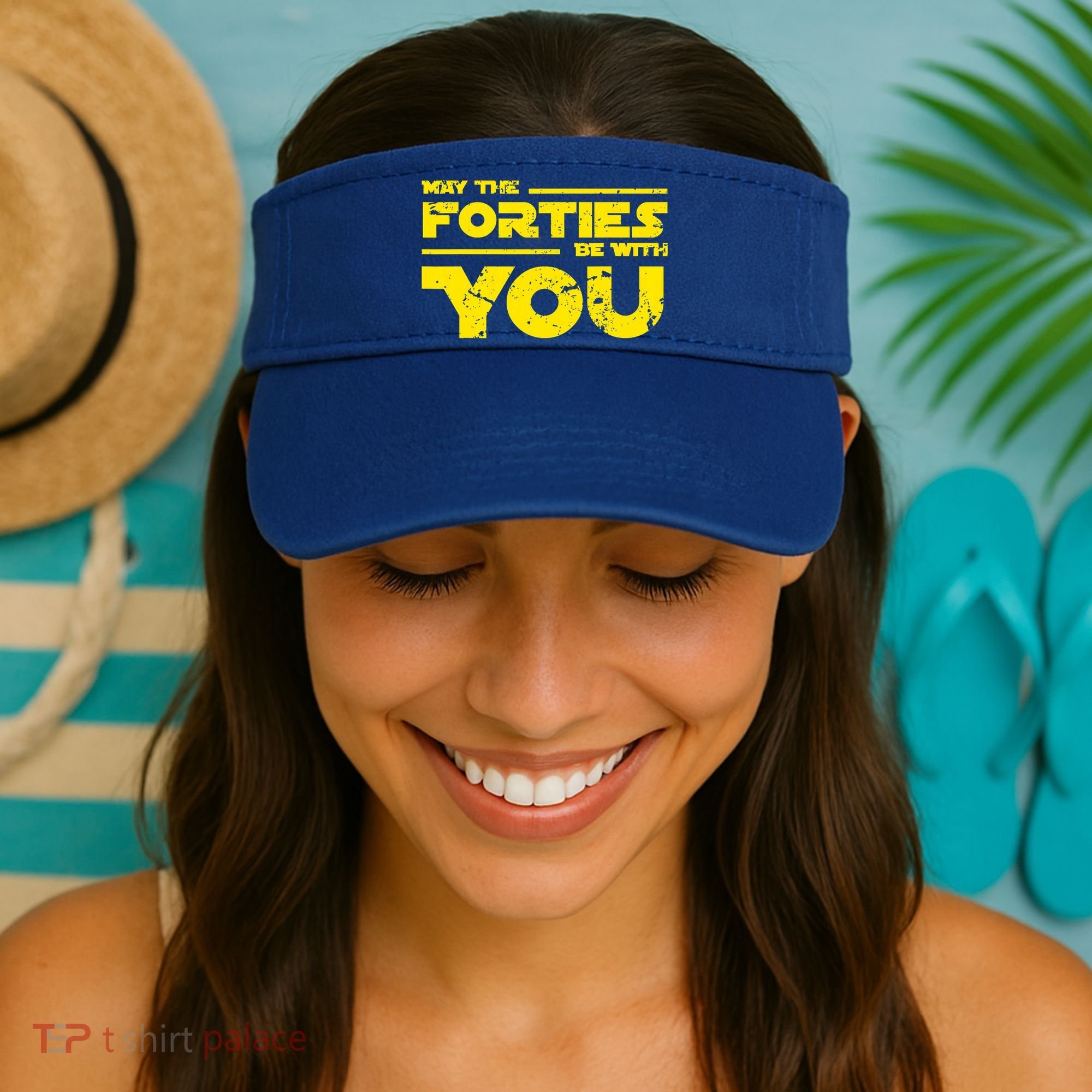 May The Forties Be With You Visor