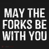 May The Forks Be With You Funny Thanksgiving Women's Tank Top thumb 5