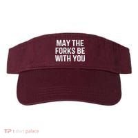May The Forks Be With You Funny Thanksgiving Visor thumb 0