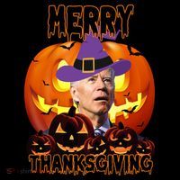 Merry Thanksgiving Funny Joe Biden Halloween Coffee Mug thumb 5