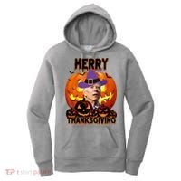 Merry Thanksgiving Funny Joe Biden Halloween Women's Hoodie thumb 0