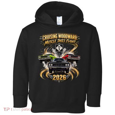 Muscle Takes Flight Crusing Woodward M1 2026 Toddler Hoodie