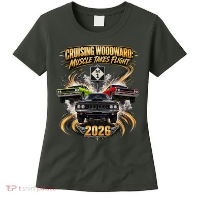 Muscle Takes Flight Crusing Woodward M1 2026 Women's T-Shirt