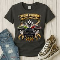 Muscle Takes Flight Crusing Woodward M1 2026 Women's T-Shirt thumb 3