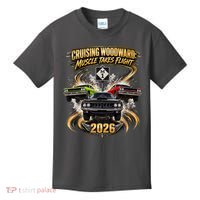 Muscle Takes Flight Crusing Woodward M1 2026 Kids T-Shirt thumb 0