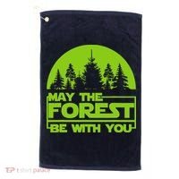 May The Forest Be With You Golf Towel thumb 0