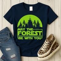 May The Forest Be With You Women's T-Shirt thumb 3