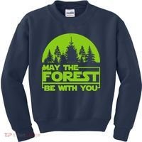 May The Forest Be With You Kids Sweatshirt thumb 0