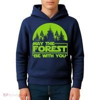 May The Forest Be With You Kids Hoodie thumb 4