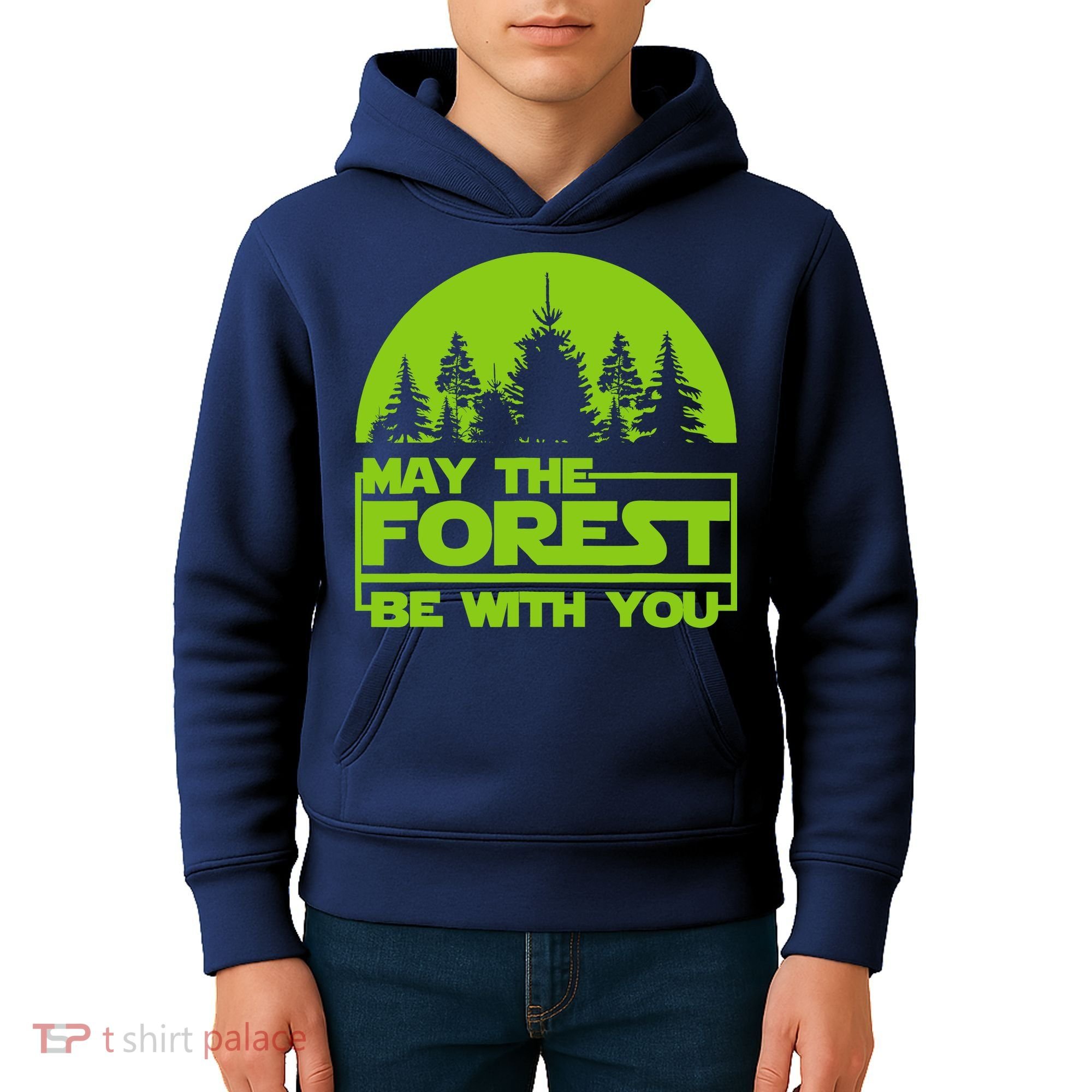 May The Forest Be With You Kids Hoodie