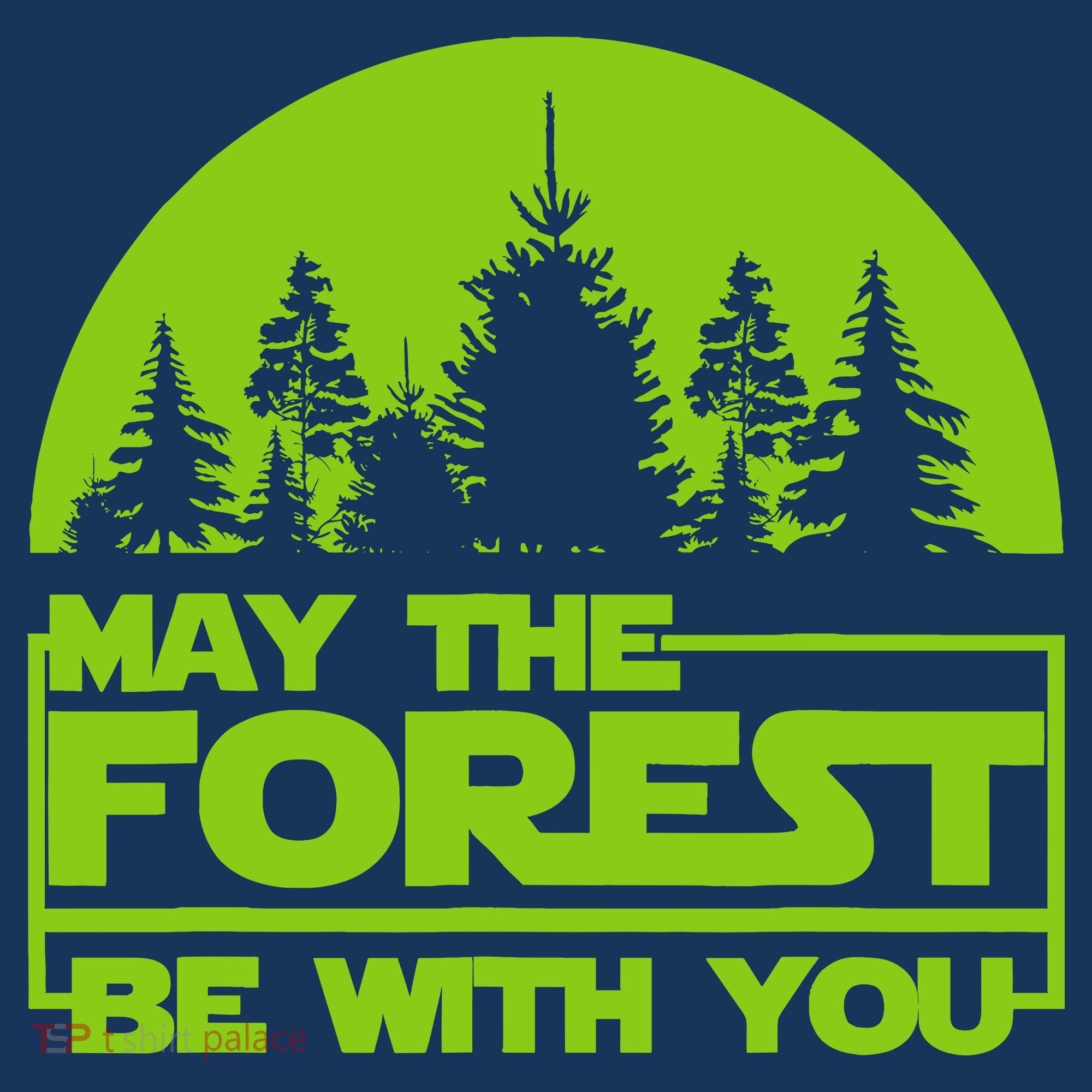 May The Forest Be With You Kids Hoodie