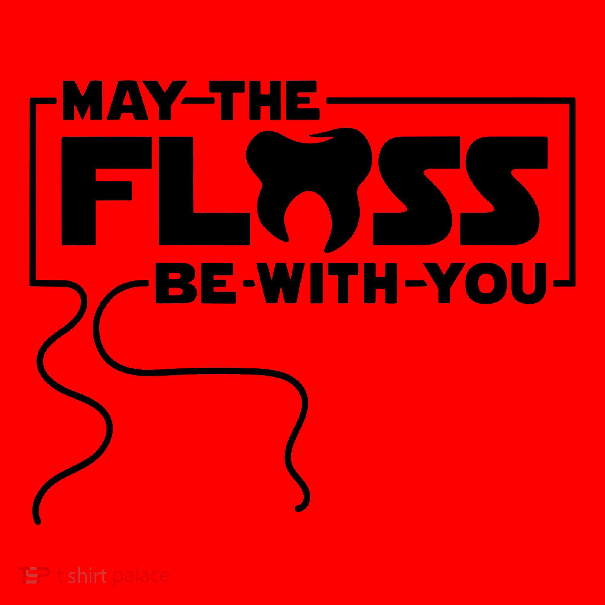 May The Floss Be With You Dentist Dentistry Dental Santa Hat