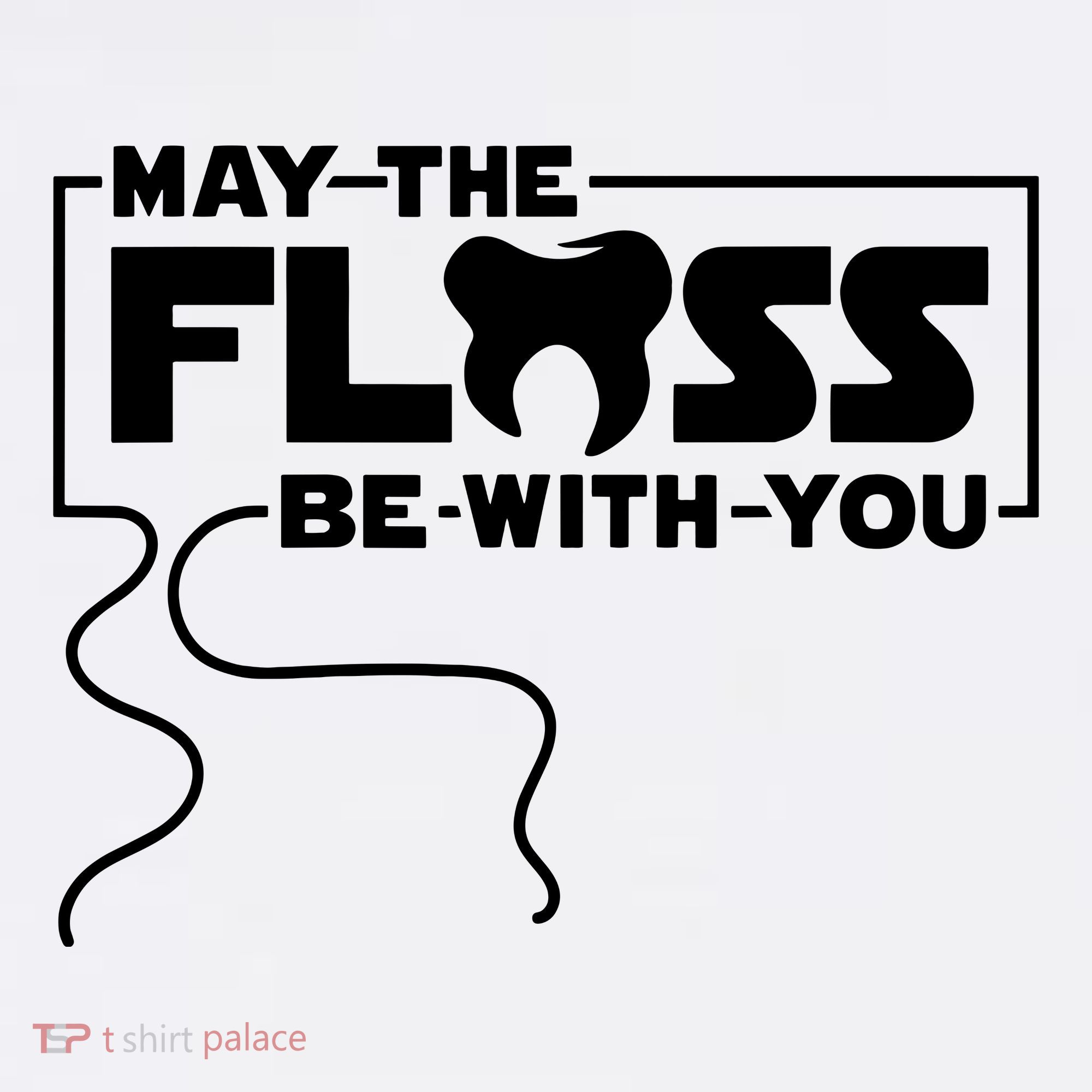 May The Floss Be With You Dentist Dentistry Dental Kids Long Sleeve Plaid Pajama Set