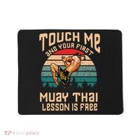Muay Thai Funny Quote Kickboxing Thailand Boxing Mousepad thumb 0