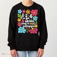 Math Teacher Floral Pi Teacher Math Mathematics Happy Pi Women's Sweatshirt thumb 0