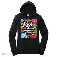 Math Teacher Floral Pi Teacher Math Mathematics Happy Pi Women's Hoodie thumb 0