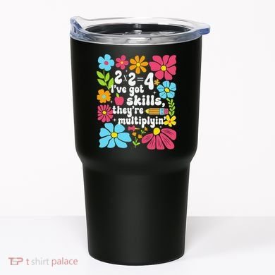 Math Teacher Floral Pi Teacher Math Mathematics Happy Pi Tumbler