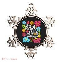 Math Teacher Floral Pi Teacher Math Mathematics Happy Pi Ornament thumb 0