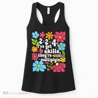 Math Teacher Floral Pi Teacher Math Mathematics Happy Pi Women's Tank Top thumb 0