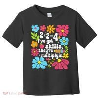 Math Teacher Floral Pi Teacher Math Mathematics Happy Pi Toddler T-Shirt thumb 0