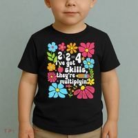 Math Teacher Floral Pi Teacher Math Mathematics Happy Pi Toddler T-Shirt thumb 2