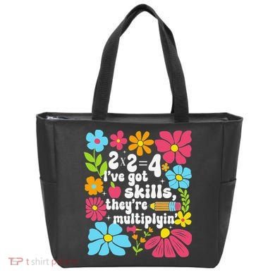 Math Teacher Floral Pi Teacher Math Mathematics Happy Pi Tote Bag