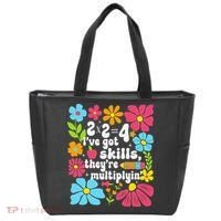 Math Teacher Floral Pi Teacher Math Mathematics Happy Pi Tote Bag thumb 0