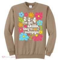 Math Teacher Floral Pi Teacher Math Mathematics Happy Pi Sweatshirt thumb 0