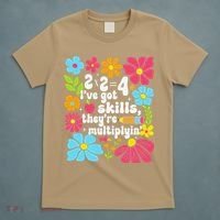 Math Teacher Floral Pi Teacher Math Mathematics Happy Pi T-Shirt thumb 5