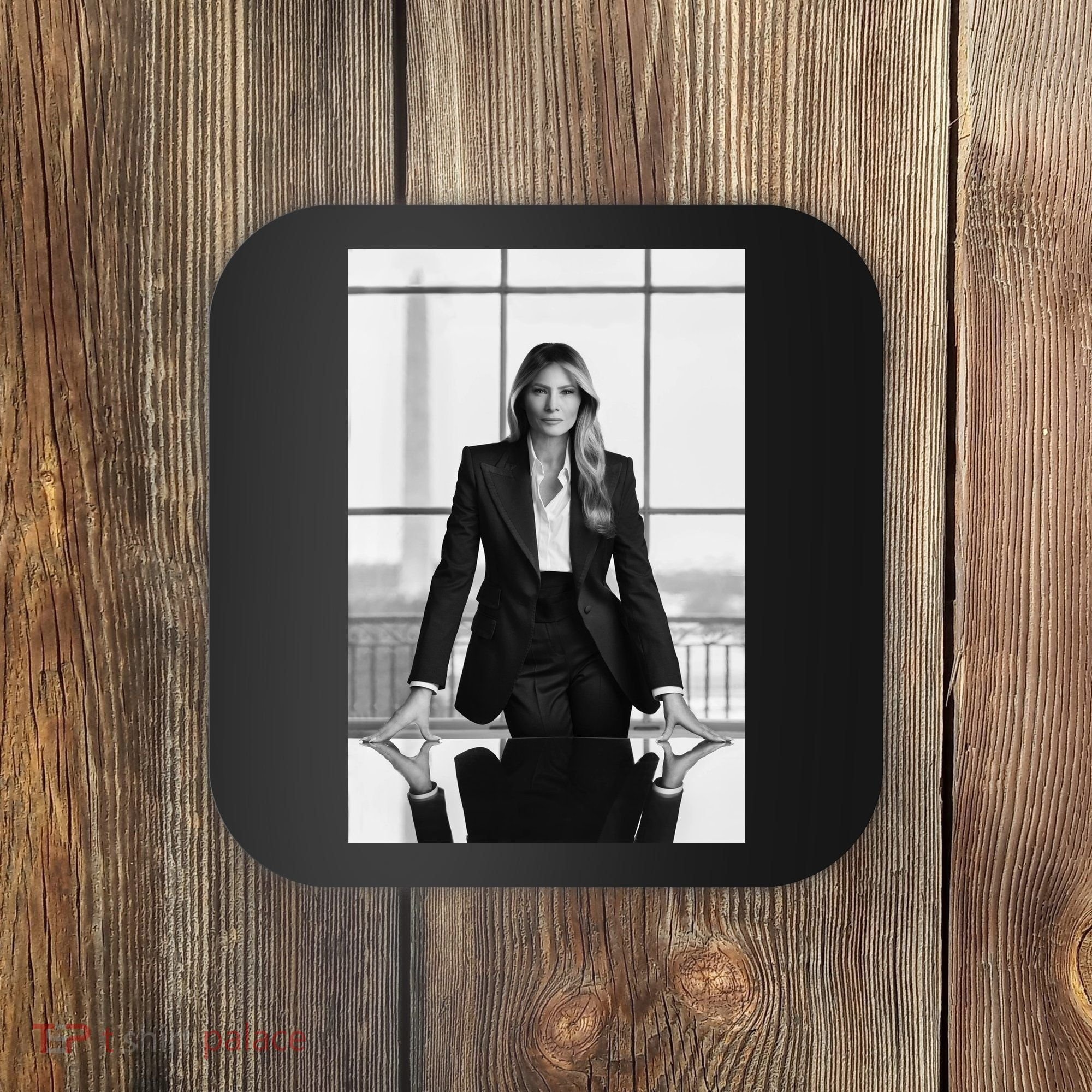 Melania Trump First Lady Official White House Portrait Coaster