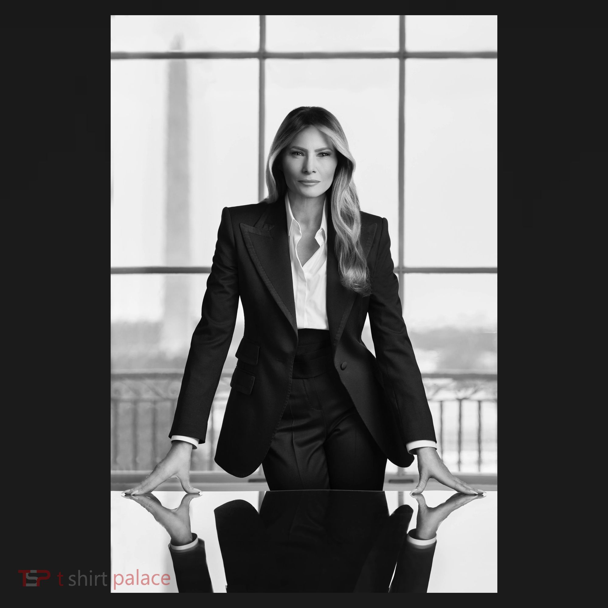 Melania Trump First Lady Official White House Portrait Coaster