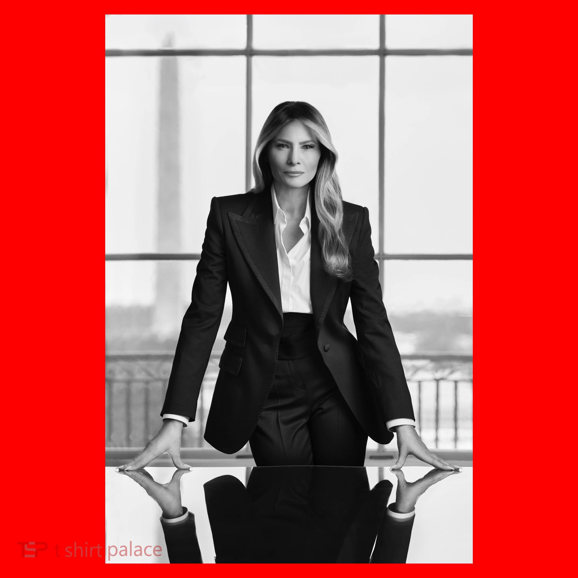 Melania Trump First Lady Official White House Portrait Santa Hat
