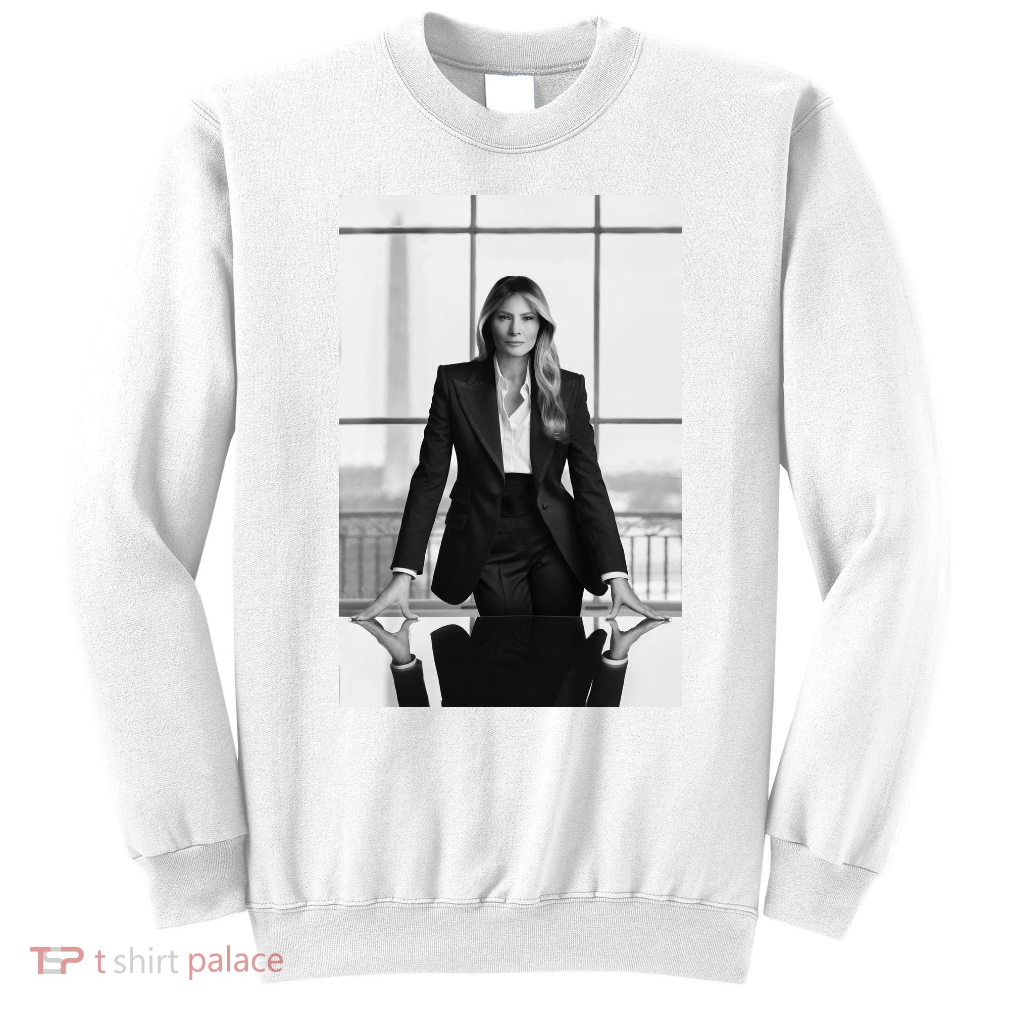 Melania Trump First Lady Official White House Portrait Sweatshirt