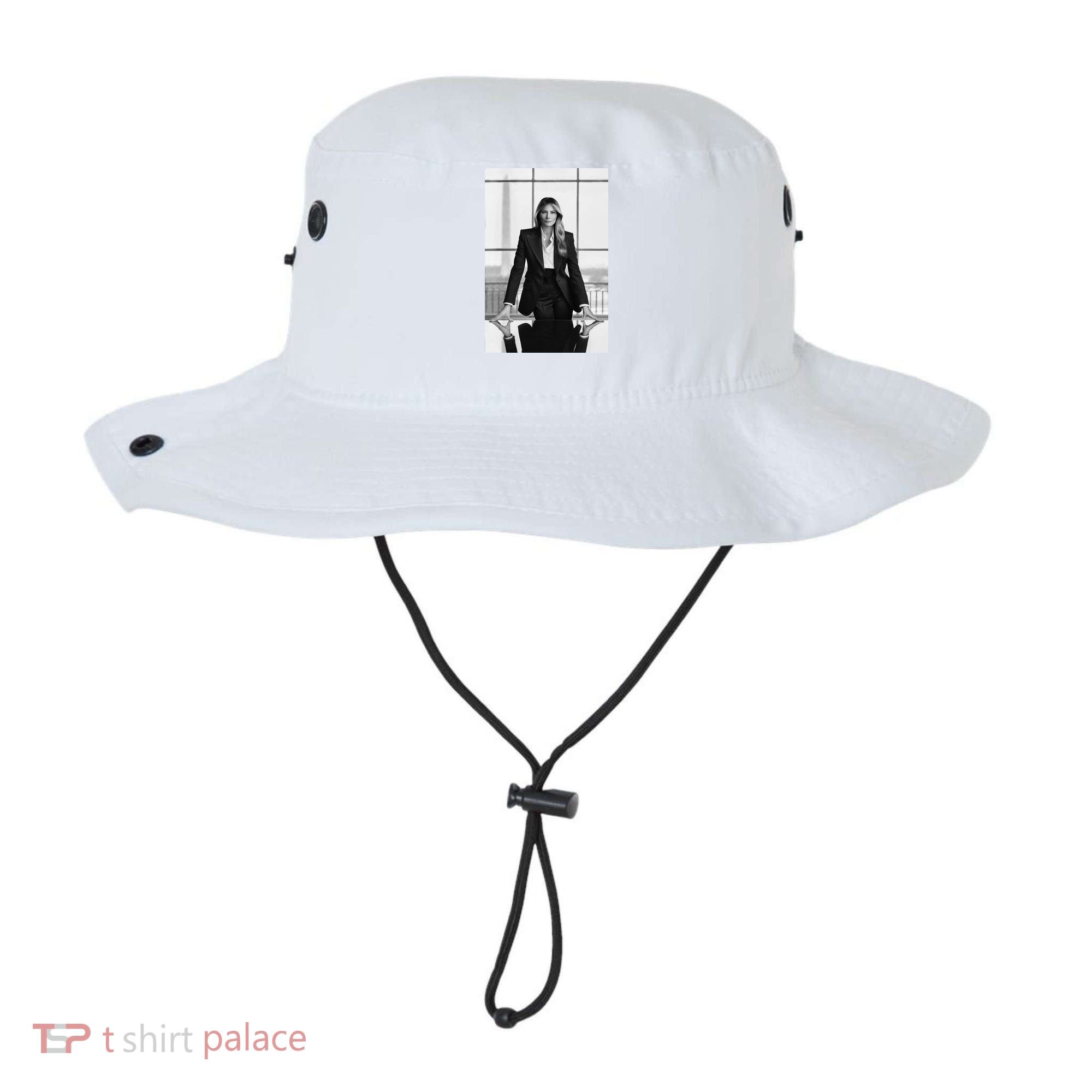 Melania Trump First Lady Official White House Portrait Bucket Hat