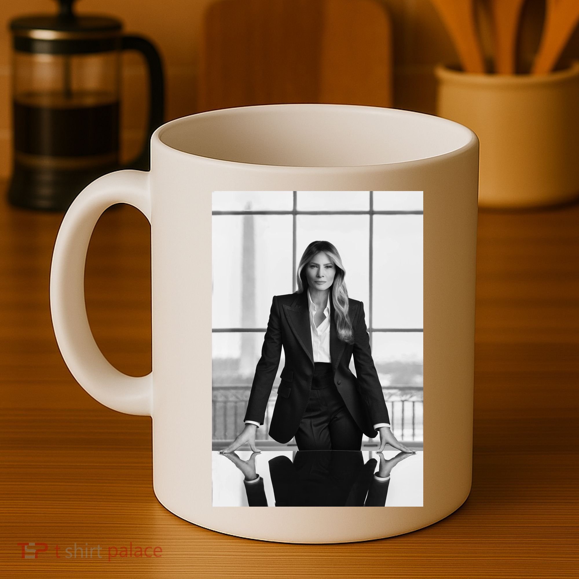 Melania Trump First Lady Official White House Portrait Coffee Mug