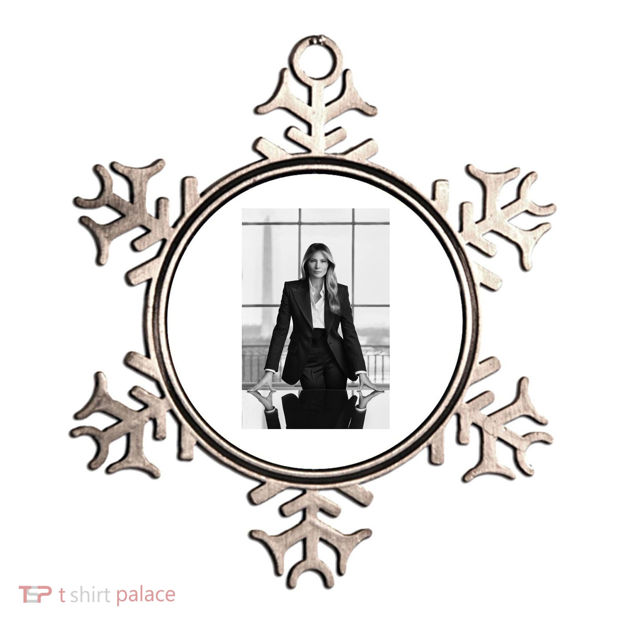 Melania Trump First Lady Official White House Portrait Ornament