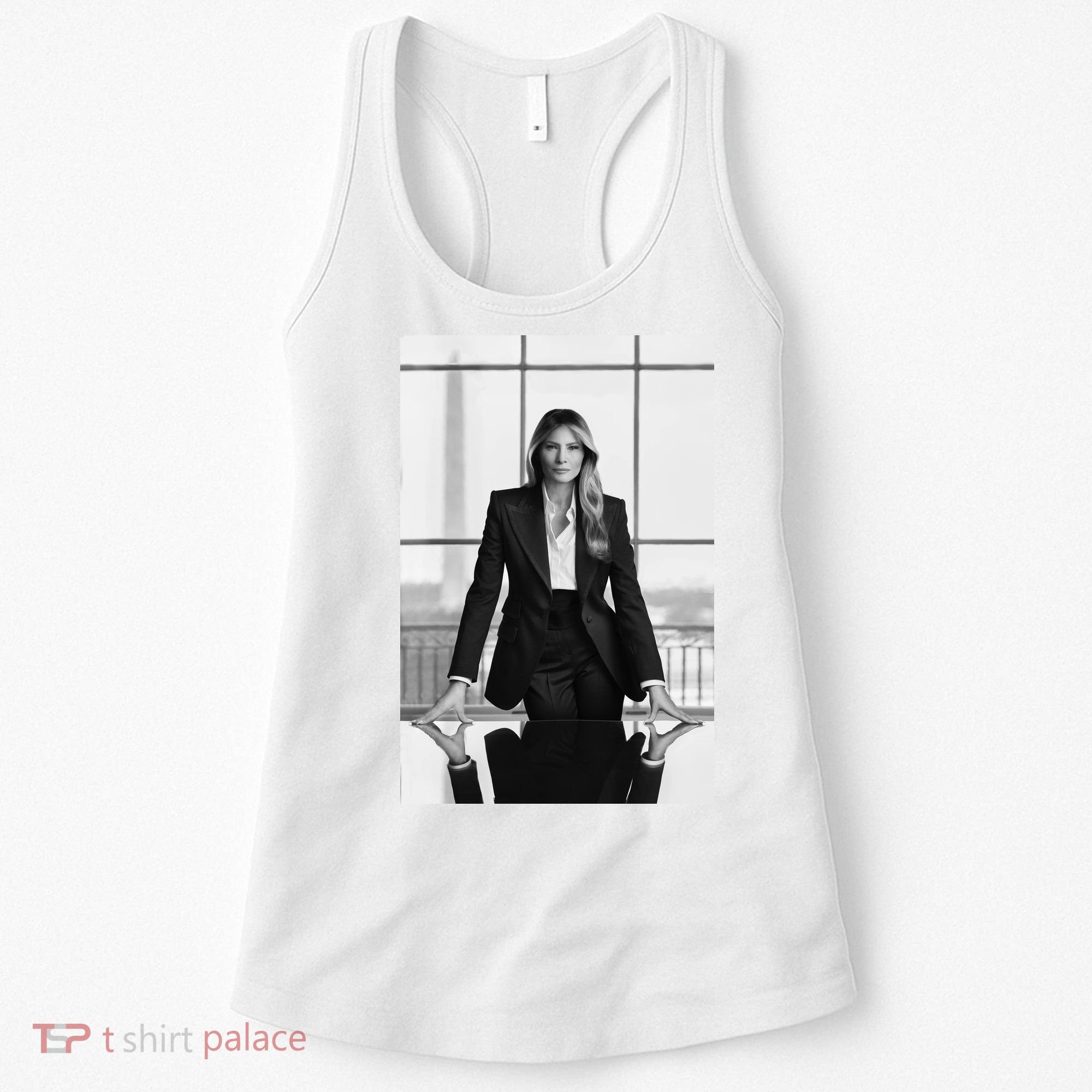 Melania Trump First Lady Official White House Portrait Women's Tank Top