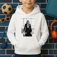 Melania Trump First Lady Official White House Portrait Kids Hoodie thumb 2