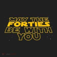 May the Forties Be With You Funny 40th Birthday Gift  Hat thumb 2