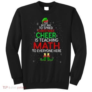 Math Teacher Funny Quote Christmas Sweatshirt