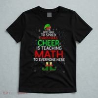 Math Teacher Funny Quote Christmas T-Shirt thumb 5