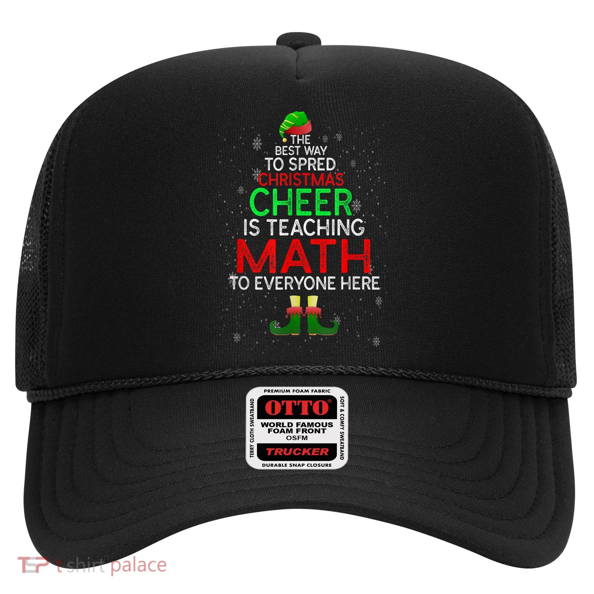 Math Teacher Funny Quote Christmas Hat