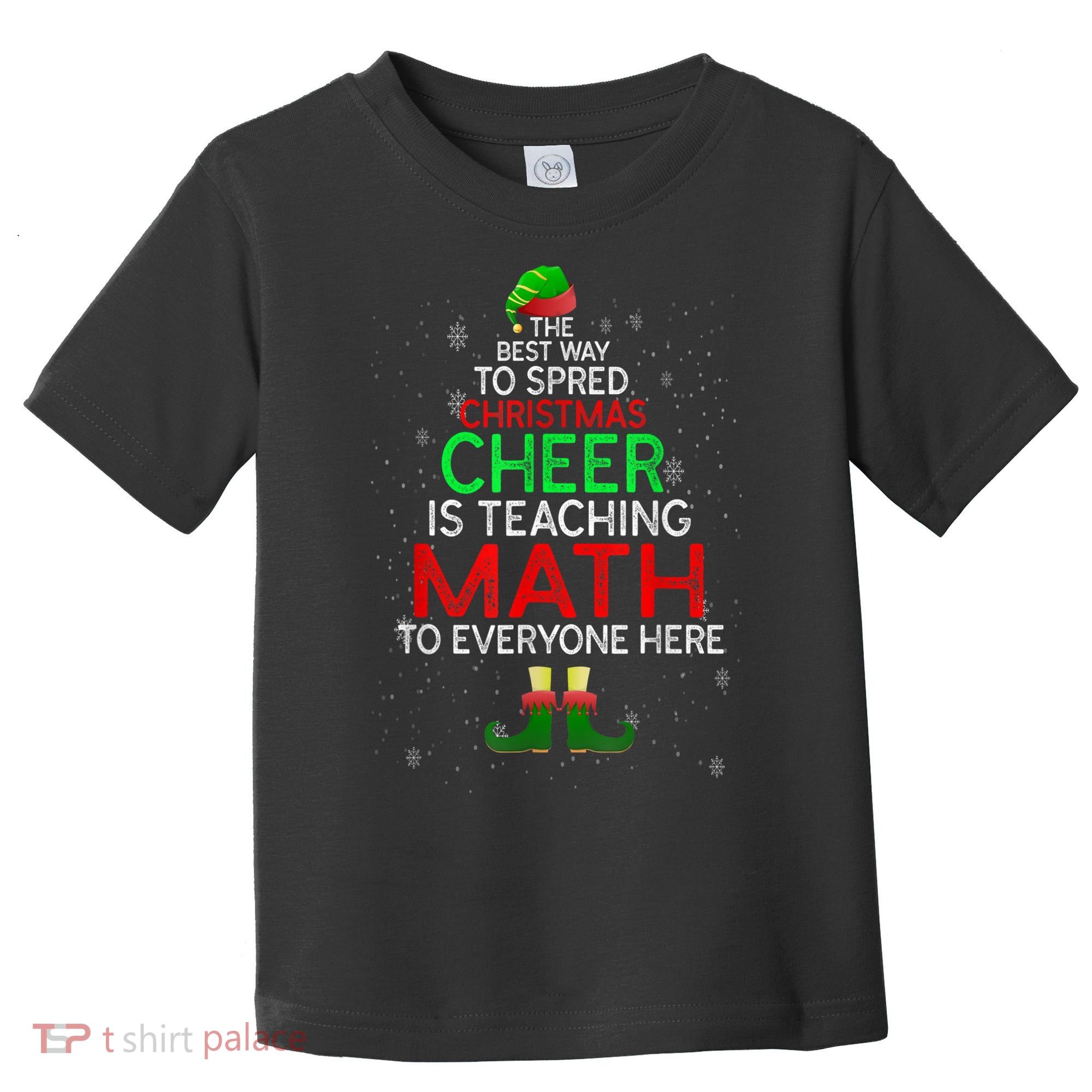 Math Teacher Funny Quote Christmas Toddler T-Shirt
