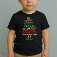 Math Teacher Funny Quote Christmas Toddler T-Shirt thumb 2
