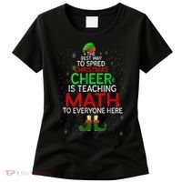 Math Teacher Funny Quote Christmas Women's T-Shirt thumb 0