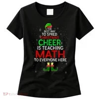 Math Teacher Funny Quote Christmas Women's T-Shirt thumb 0